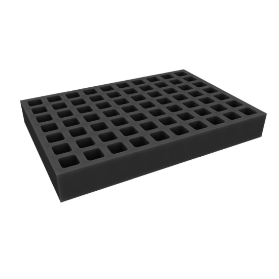 Pianka pełnego wymiaru z 70 wycięciami 27mmx27mm